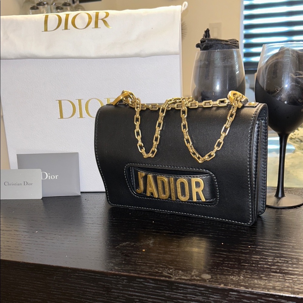 Dior J'Adior Black shoulder bag